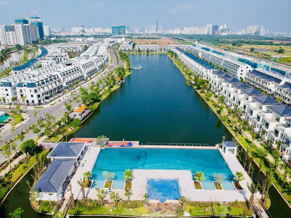 Dự án Lakeview City nhìn từ trên cao