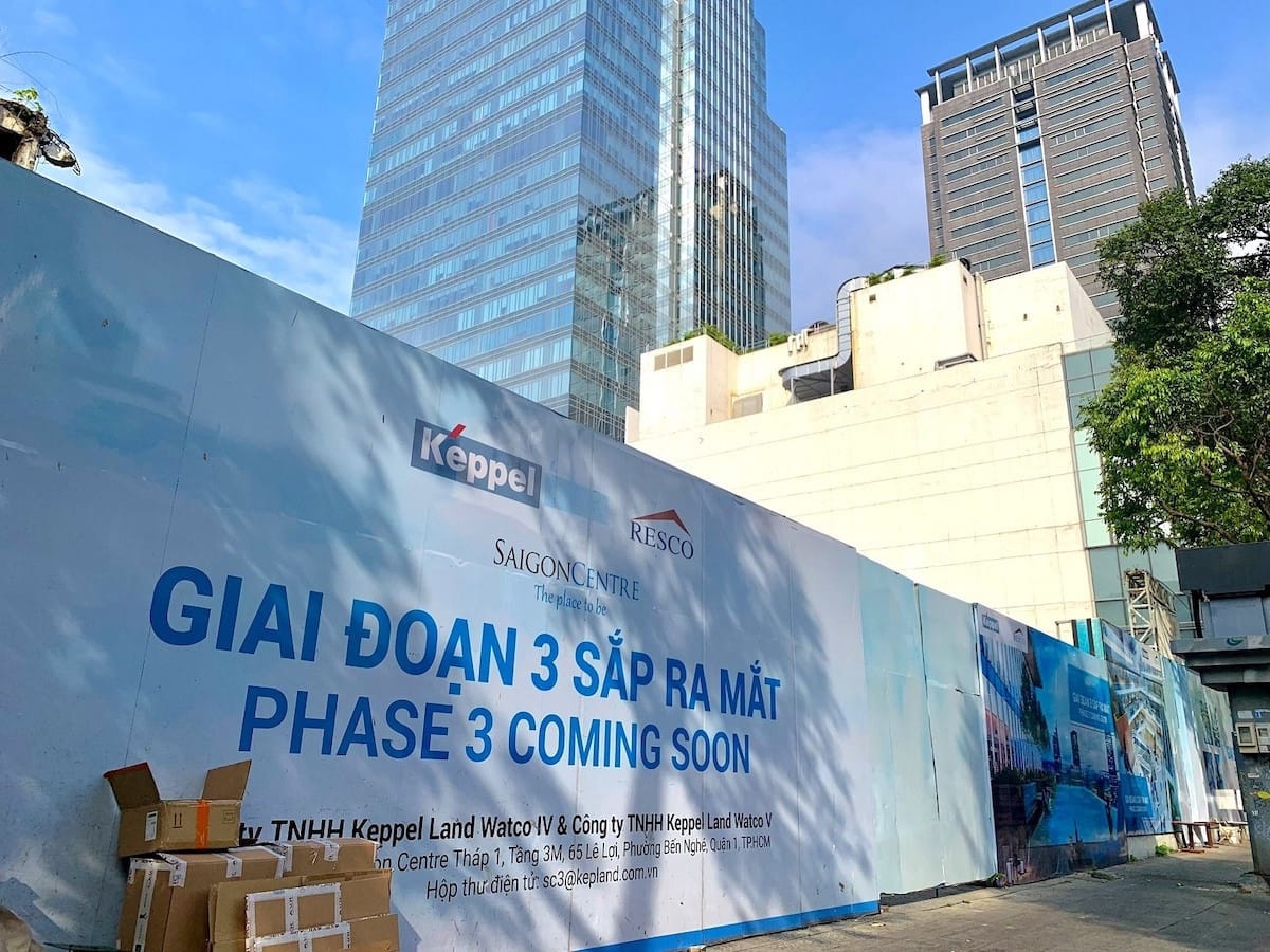 Dự án Saigon Centre giai đoạn 3 gặp khó trong bàn giao đất