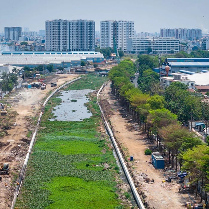 Hình ảnh minh họa về xây dựng đô thị