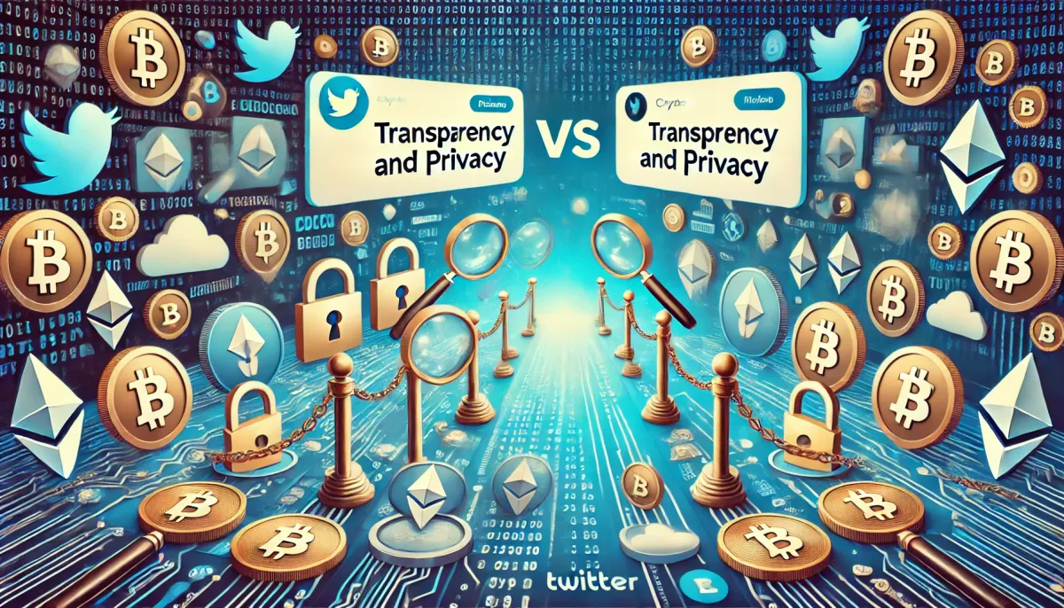 Tranh luận trên Crypto Twitter: Sự minh bạch và quyền riêng tư trong thế giới tiền ảo