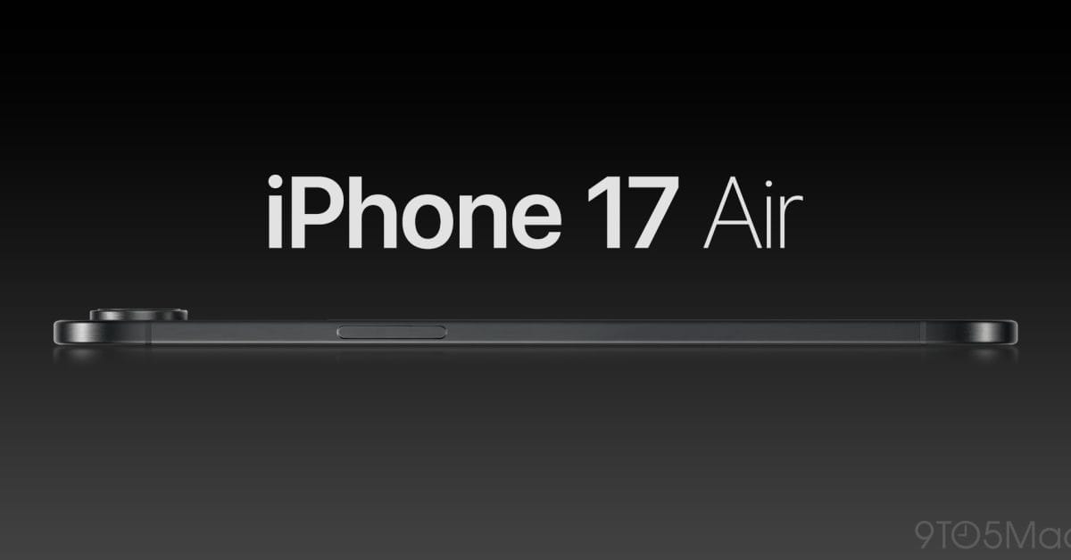 iPhone 17 Air: Mỏng hơn, nhẹ hơn, nhưng liệu có tốt hơn?