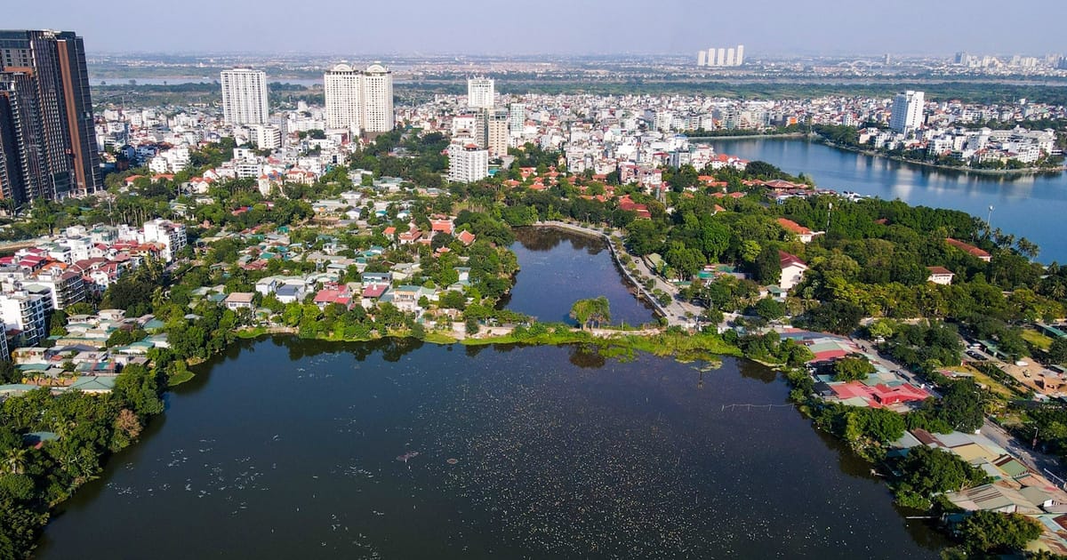 Quy hoạch bán đảo Quảng An và tương lai Nhà hát Opera Hà Nội tại hồ Đầm Trị