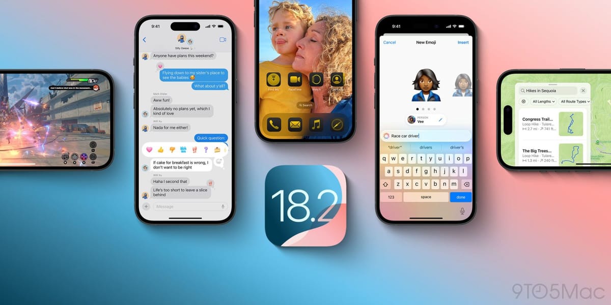 iOS 18.2: Nâng cấp đáng kể cho Trí tuệ Nhân tạo và hơn thế nữa