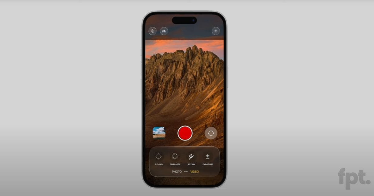 Cập Nhật Mới Trong Ứng Dụng Camera Trên iOS 19