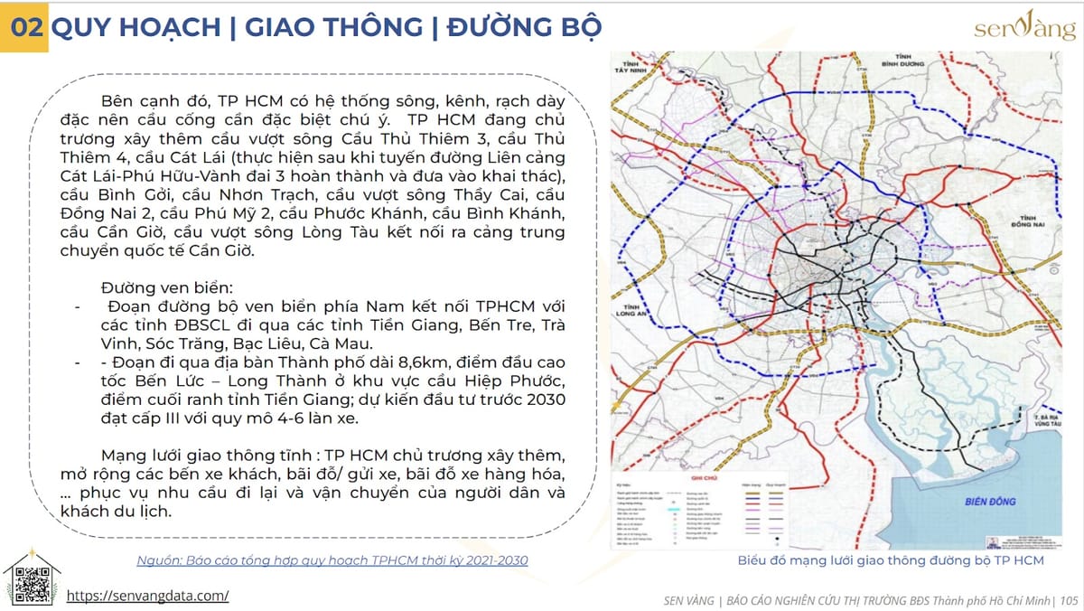 TP.HCM: Quy hoạch đô thị và hạ tầng giao thông hướng đến tương lai