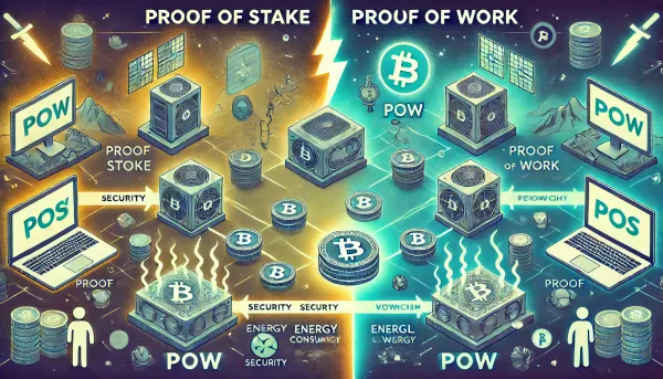 Proof of Stake vs Proof of Work: Hai Góc Nhìn Khác Nhau Về Blockchain