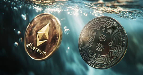 Bitcoin và Ether yếu ớt khi thị trường tiếp nhận dữ liệu kinh tế Mỹ không như kỳ vọng.