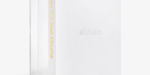 Apple Music ra mắt sách bìa cứng giá $450, tôn vinh 100 album hay nhất! 🎧📚 #AppleMusic #100BestAlbums 
