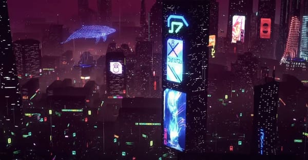 "Dystopika: Thành phố cyberpunk tuyệt đẹp không có chi tiết xấu xí."