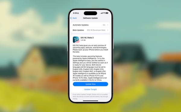 Khám phá những tính năng mới trên iOS 18.2 beta 2 trong video!