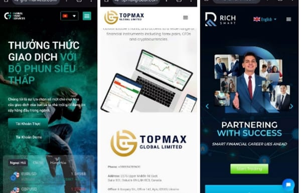 Lừa đảo 500 tỷ: RichSmart, Topmax, GFS!
