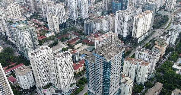 Giá nhà Hà Nội giảm tốc.
